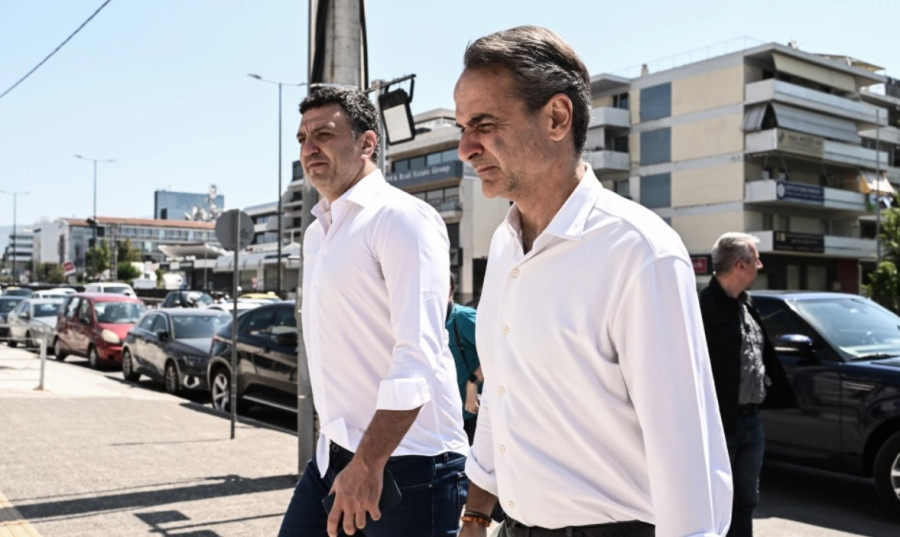 Πυρκαγιά Ρόδος: Στο Συντονιστικό Κέντρο Επιχειρήσεων ο Kυριάκος Μητσοτάκης