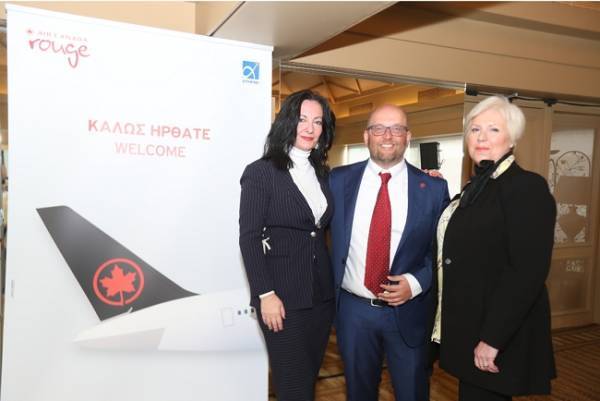 Η Air Canada επεκτείνει την παρουσία της στην Αθήνα