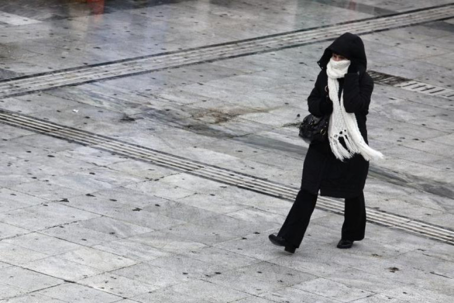 Επικαιροποιημένο δελτίο ΕΜΥ: «Τσουχτερό» κρύο, χιονοπτώσεις και θυελλώδεις άνεμοι