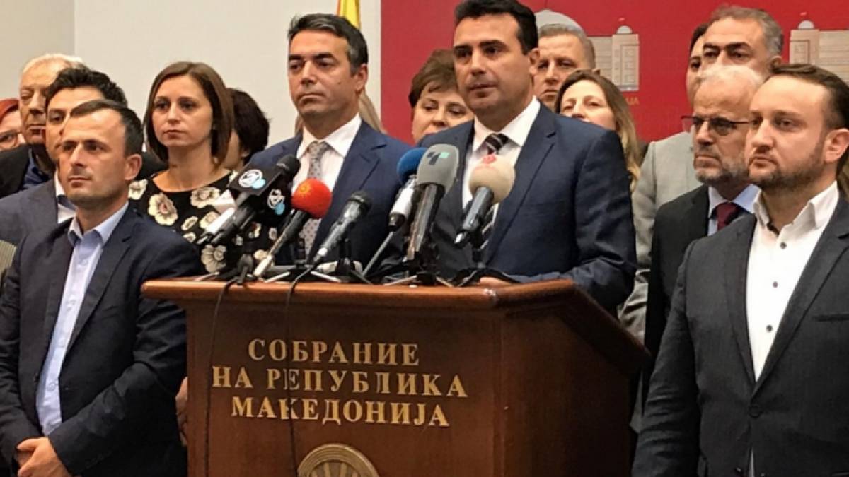 Ο Ζάεφ δηλώνει βέβαιος για ψήφιση της Συμφωνίας στην Ελλάδα