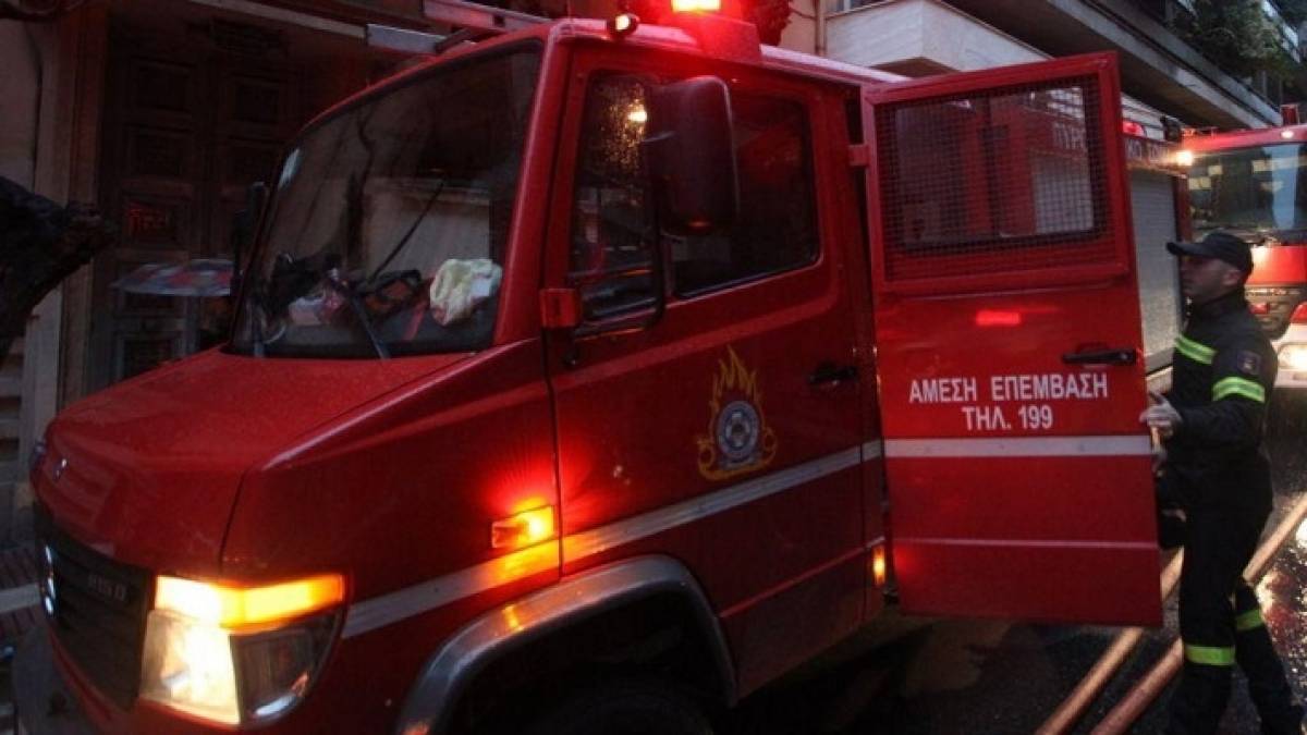 Πυρκαγιά σε βιομηχανία ζωοτροφών στην Κορινθία