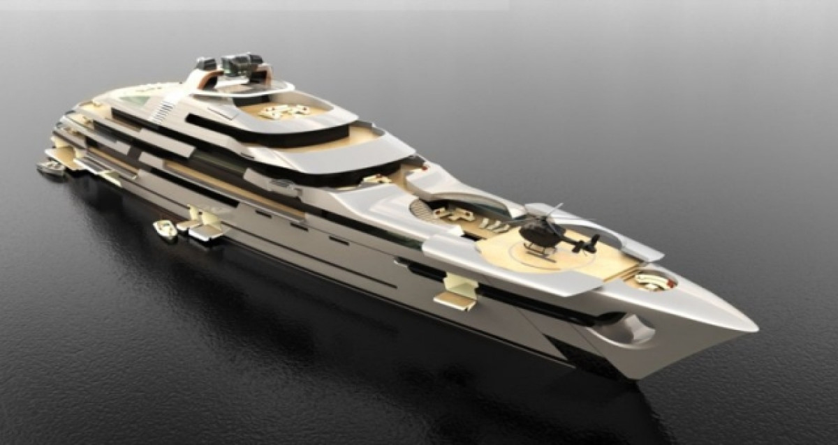 Ένα υπερπολυτελές superyacht