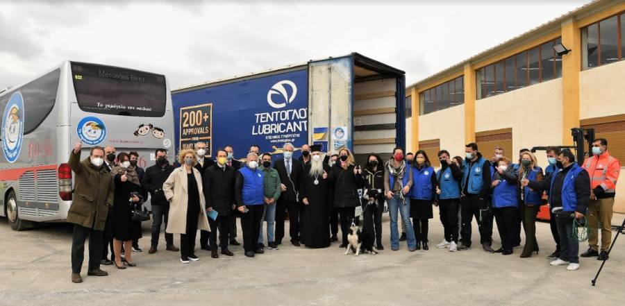 Interamerican: Ασφαλίζει ανθρωπιστική βοήθεια στην Ουκρανία απ'το «Χαμόγελο του Παιδιού»