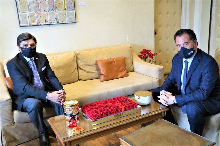 Γεωργιάδης: Συνάντηση με τον πρέσβη των ΗΑΕ στην Ελλάδα