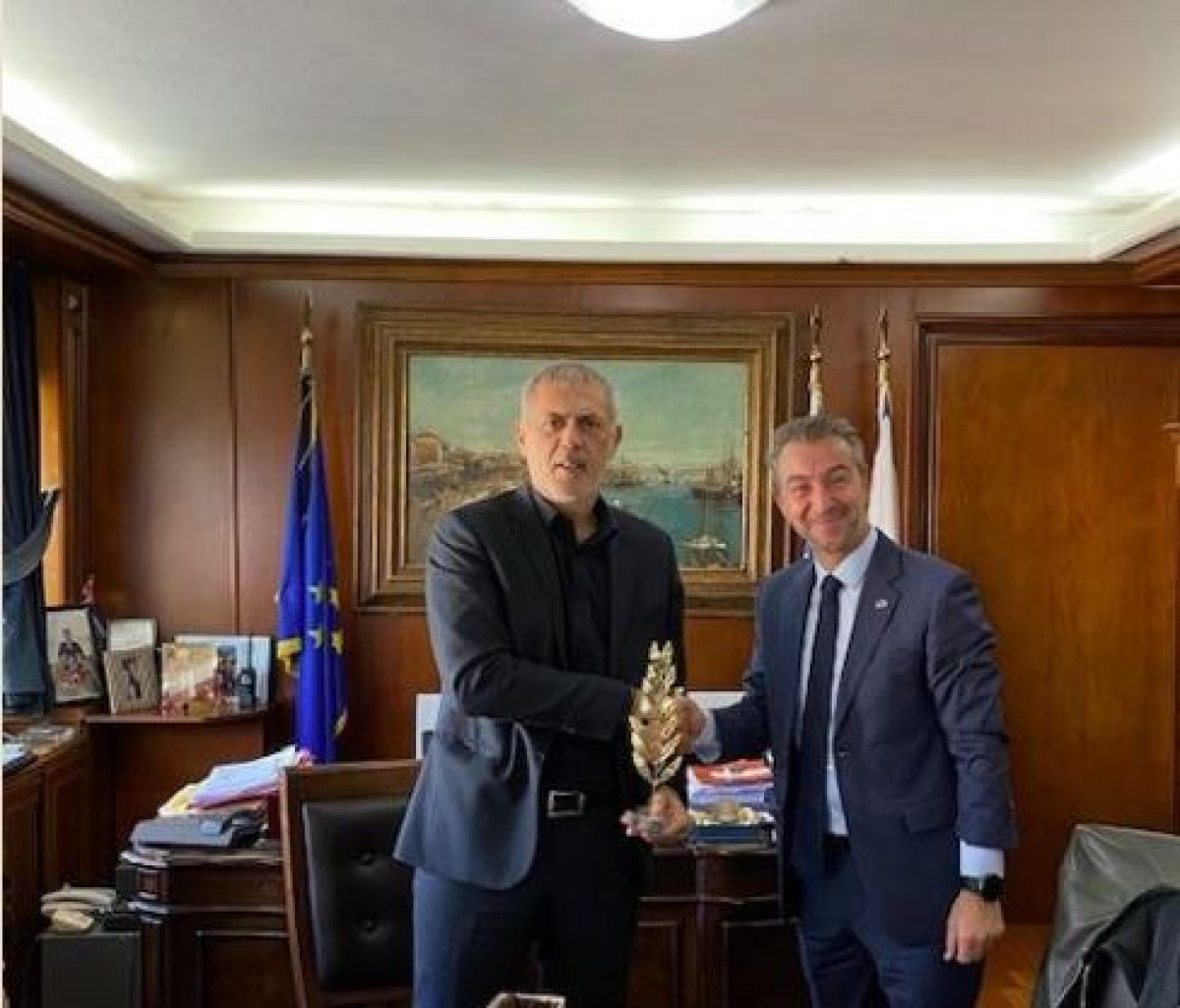 Δήμος Πειραιά: Μνημόνιο Συνεργασίας με τη Διεθνή Ναυτική- Βιομηχανική Ένωση