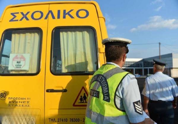 Τροχαία: Πάνω από 170 παραβιάσεις από σχολικά λεωφορεία στην Αττική