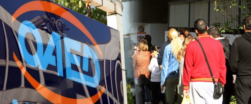 Μόλις 1 στους 10 εγγεγραμμένους ανέργους λαμβάνει επίδομα από τον ΟΑΕΔ