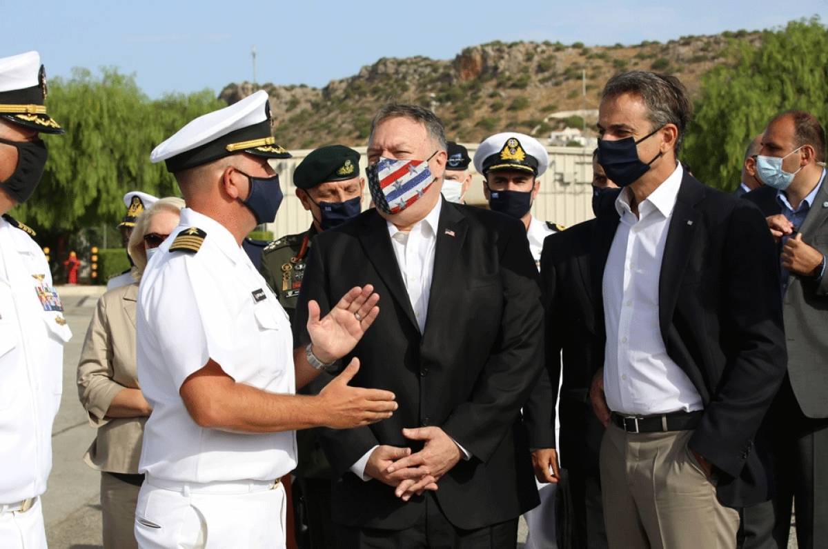 Μητσοτάκης: Είναι ώρα για διπλωματία- Πομπέο: Πυλώνας σταθερότητας η Ελλάδα