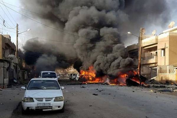 Οκτώ άνθρωποι σκοτώθηκαν από έκρηξη παγιδευμένου οχήματος στη Συρία