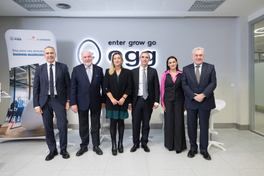 Eurobank-Egg: Με 39 startups δόθηκε έμφαση στον ανταγωνισμό της οικονομίας