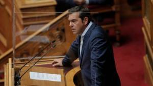 Πρόταση μομφής κατά της κυβέρνησης κατέθεσε ο Αλέξης Τσίπρας