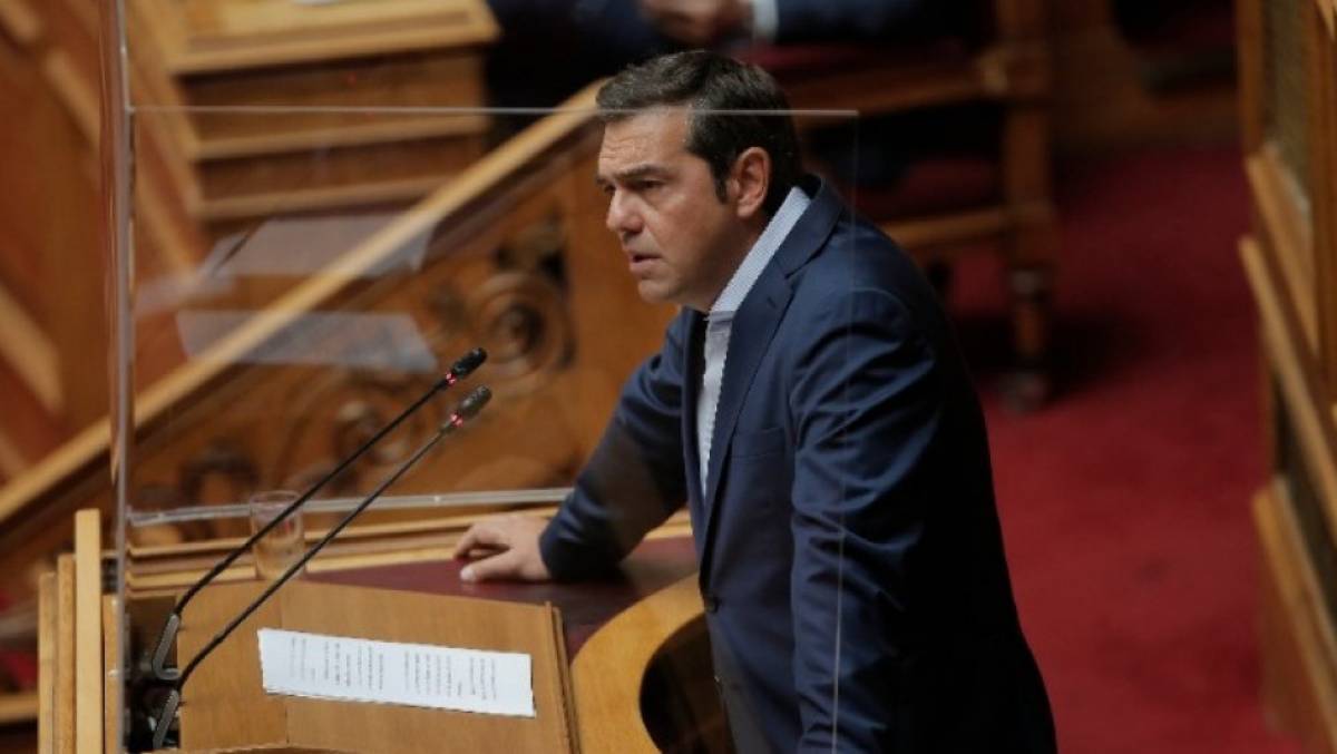 Πρόταση μομφής κατά της κυβέρνησης κατέθεσε ο Αλέξης Τσίπρας