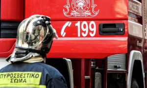 Πυρκαγιά στις Λούτσες βόρεια της Κέρκυρας