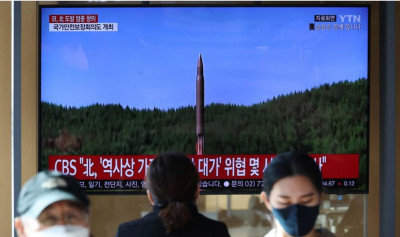 Β.Κορέα: Eκτόξευσε πύραυλο κοντά στα χωρικά ύδατα της Ν.Κορέας