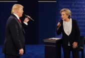 Νίκη Χίλαρι και στο δεύτερο debate δείχνουν οι δημοσκοπήσεις