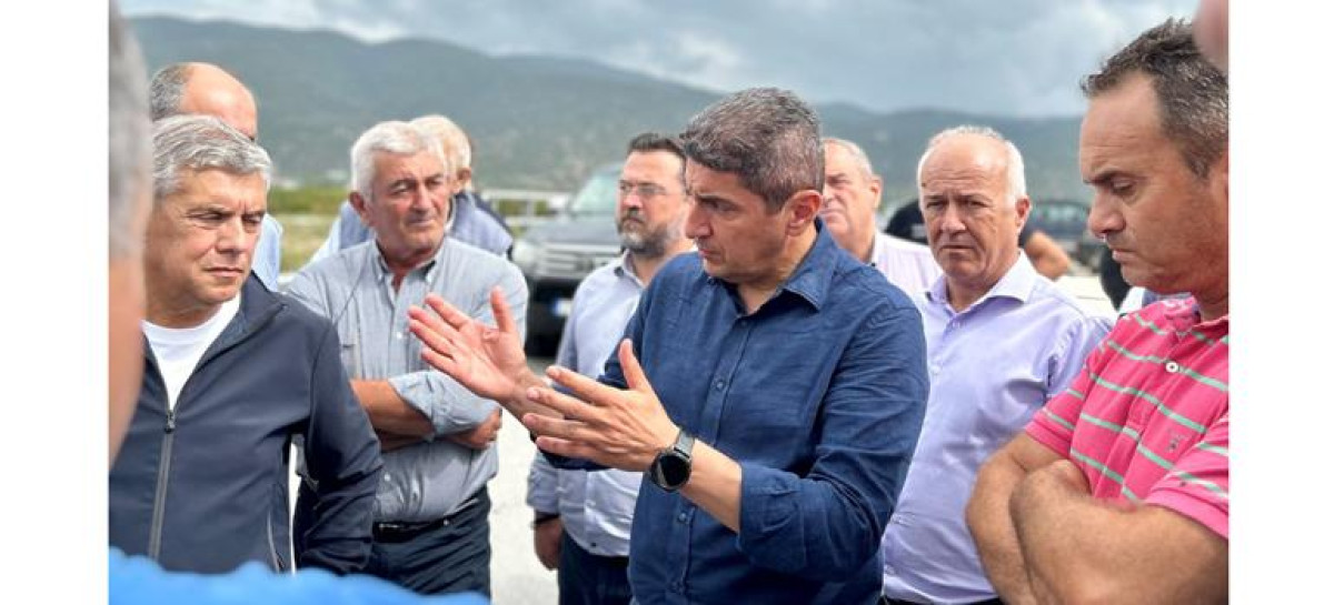 Αυγενάκης σε αγρότες Θεσσαλίας: Κάντε αιτήσεις για να σας βοηθήσουμε