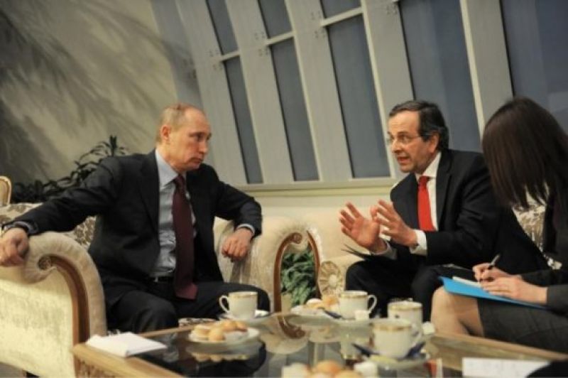 Πρόσκληση Σαμαρά σε Πούτιν να επισκεφθεί την Αθήνα