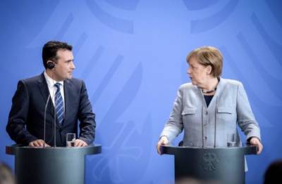 Πίεση Μέρκελ σε Ζάεφ να περάσει τη Συμφωνία των Πρεσπών