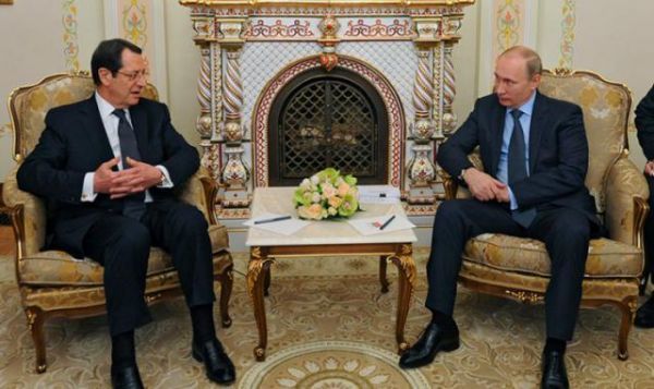 Συνάντηση Πούτιν - Αναστασιάδη στις 24 Οκτωβρίου στη Μόσχα