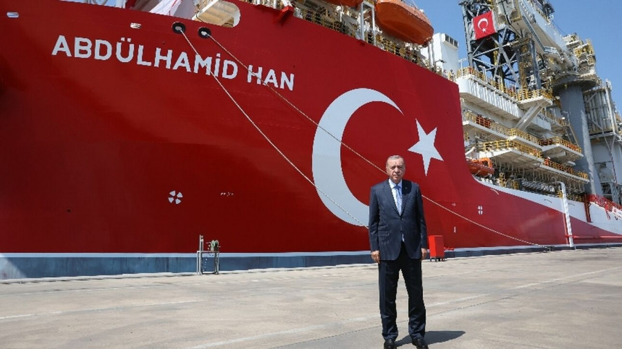 Ερντογάν: Σύμβολο των δικαιωμάτων μας στη Μεσόγειο το Αμπντουλχαμίτ Χαν