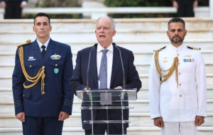 Δεξίωση στο Προεδρικό Μέγαρο – Κ. Τασούλας: Να διατηρήσουμε ακλόνητο το οικοδόμημα της μεταπολίτευσης