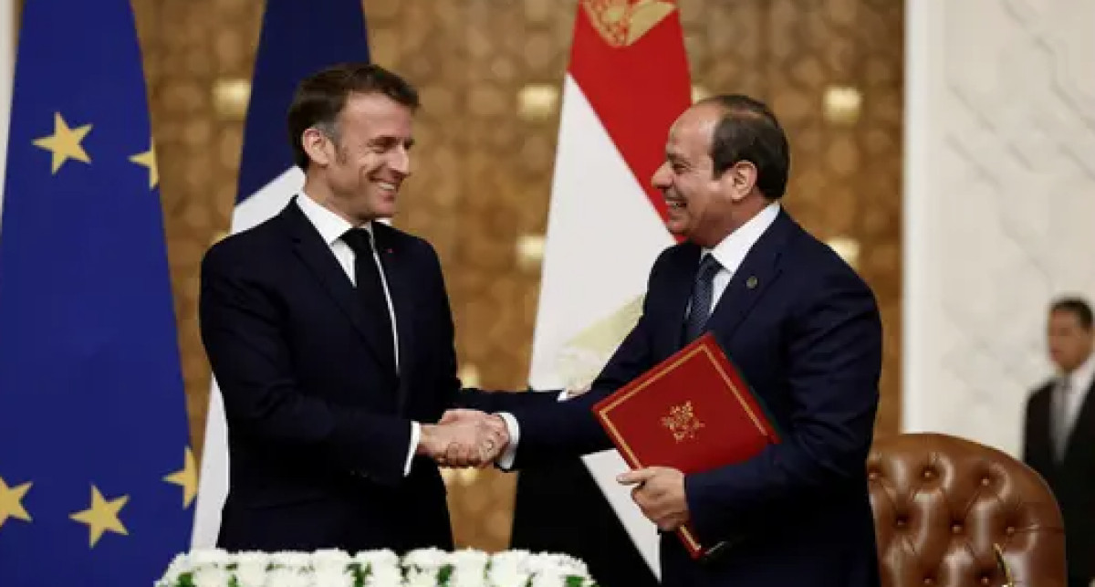 Γαλλία-Αίγυπτος: Υπέγραψαν συμφωνίες για υγεία, μεταφορές και ενέργεια