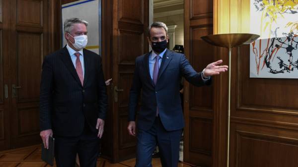 Πρόταση Μητσοτάκη σε Κόρμαν για ίδρυση Κέντρου ΟΟΣΑ στην Κρήτη