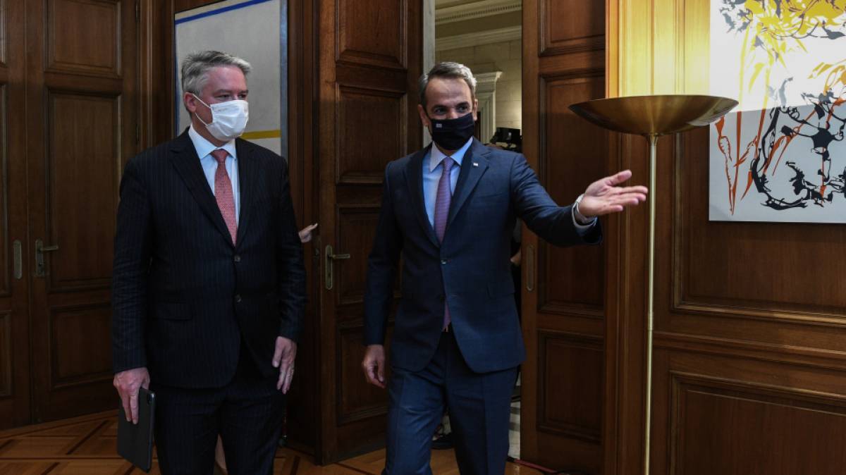 Πρόταση Μητσοτάκη σε Κόρμαν για ίδρυση Κέντρου ΟΟΣΑ στην Κρήτη