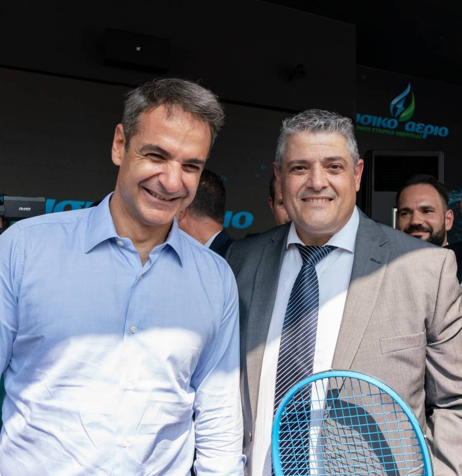 ΔΕΘ: Το «Φυσικό Αέριο Ελληνική Εταιρεία Ενέργειας» επισκέφθηκε ο πρωθυπουργός