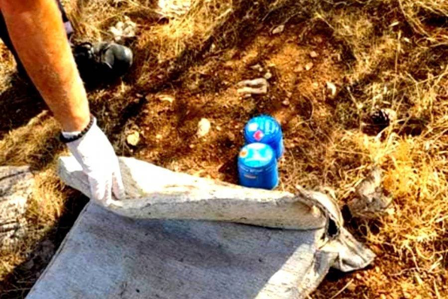Βρέθηκαν γκαζάκια σε δασάκι στον Υμηττό-Σε κατάσταση συναγερμού οι αρχές