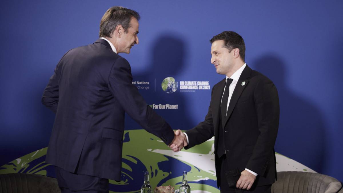 Μητσοτάκης σε Ζελένσκι: Έχετε την πλήρη υποστήριξή μας