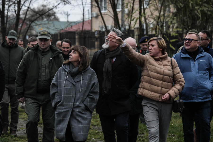 Η Κατερίνα Σακελλαροπούλου γράφει για όσα έζησε στην Ουκρανία
