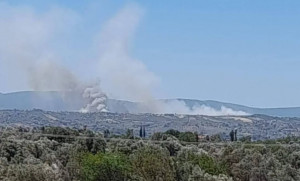 Μεγάλη φωτιά κοντά στο Σχηματάρι- Εκκενώνεται προληπτικά το Δήλεσι