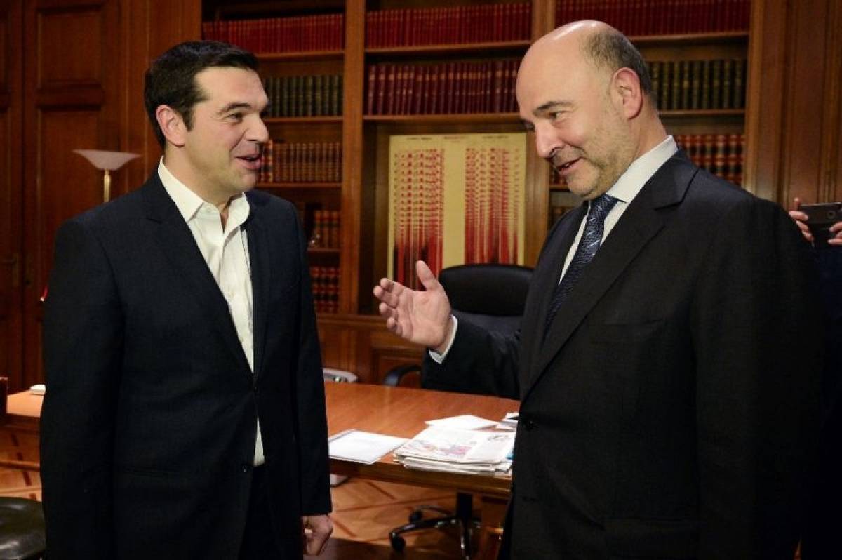 «Αγιογραφία» Τσίπρα από τον Μοσκοβισί: Λαμπρός, επιδέξιος και γενναίος
