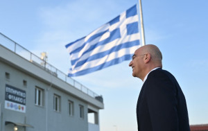 Στο Επιτηρητικό Φυλάκιο 5 στον Έβρο βρέθηκε ο Δένδιας