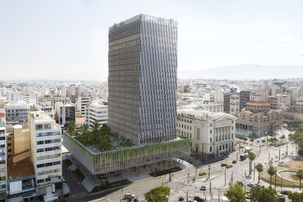 Piraeus Tower-ΤΕΡΝΑ: Υπογραφή σύμβασης εργασιών Β’ φάσης στον Πύργο Πειραιά