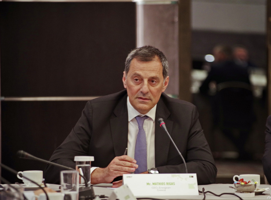 Ρήγας (Energean): Χρειάζονται άμεσα ευρωπαϊκές αποφάσεις για το φυσικό αέριο