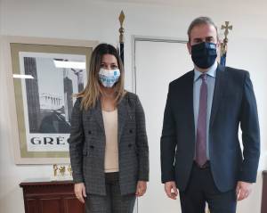 Συνάντηση Ζαχαράκη με τον γγ του ΕΟΤ:Τριετές πλάνο στον τουρισμό