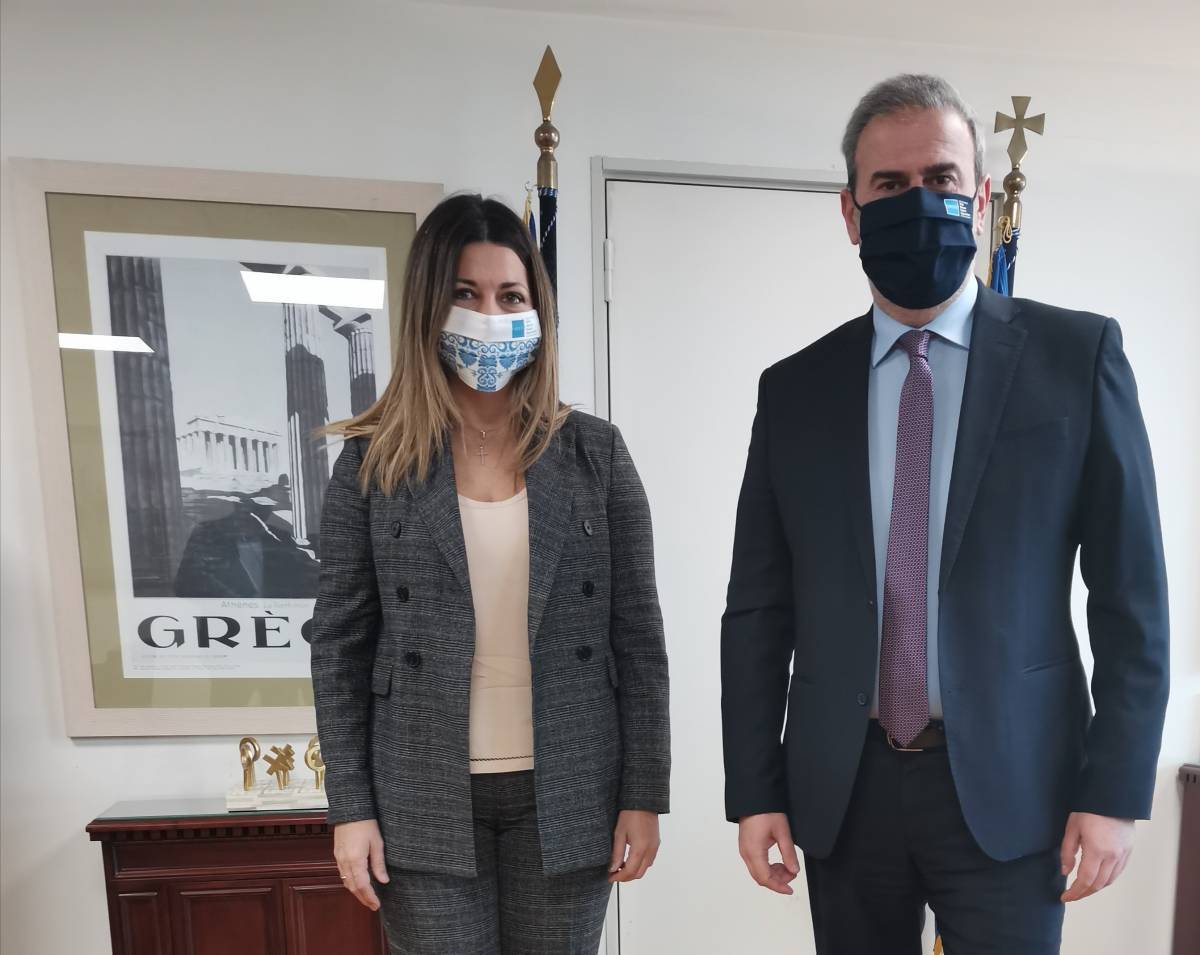 Συνάντηση Ζαχαράκη με τον γγ του ΕΟΤ:Τριετές πλάνο στον τουρισμό