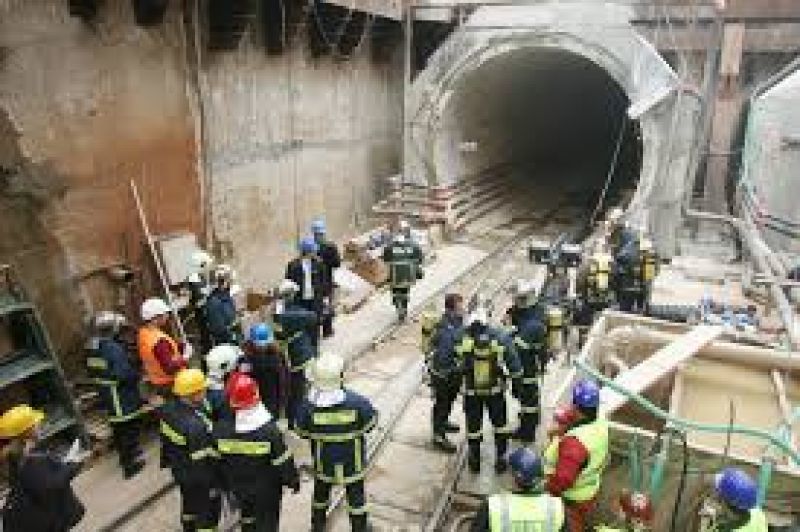 Θεσσαλονίκη: Μπήκαν οι πρώτες ράγες του μετρό