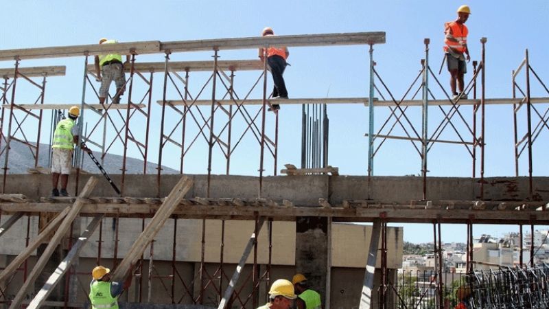 ΕΛΣΤΑΤ: Αμετάβλητες οι τιμές υλικών κατασκευής