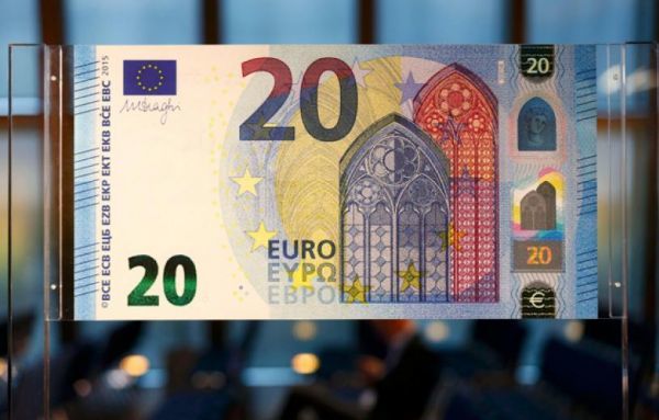 Πως θα είναι το νέο χαρτονόμισμα των 20 ευρώ