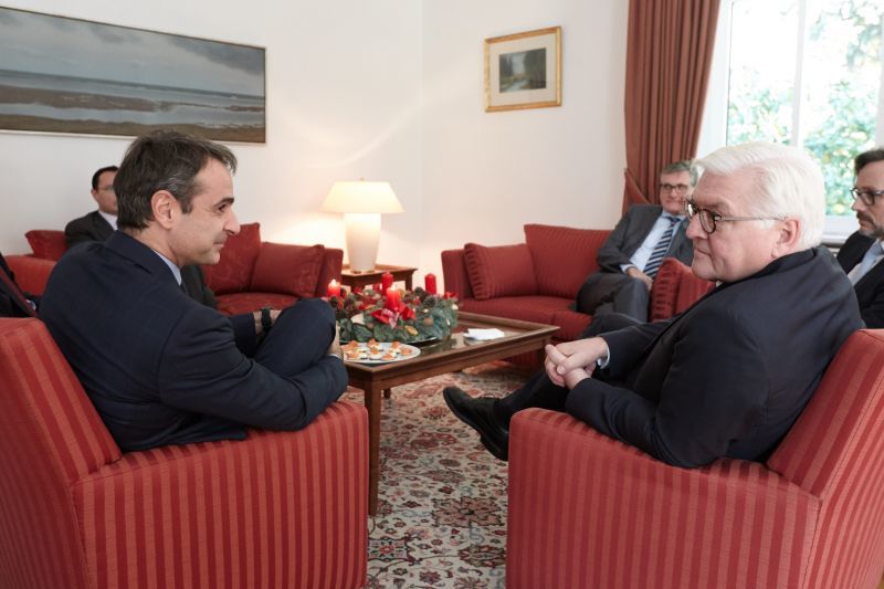Μητσοτάκης σε Σταϊνμάγερ: Οι θυσίες των Ελλήνων να πιάσουν τόπο