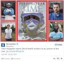 «Προσωπικότητες της χρονιάς 2014» οι μαχητές κατά του Έμπολα, σύμφωνα με το περιοδικό Time