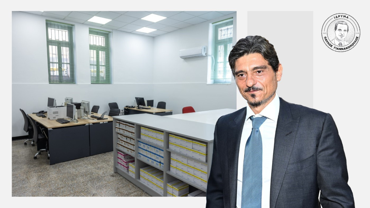Ίδρυμα «Παύλος Γιαννακόπουλος»: Ανακαίνισε το φαρμακείο στο «Ιπποκράτειο»