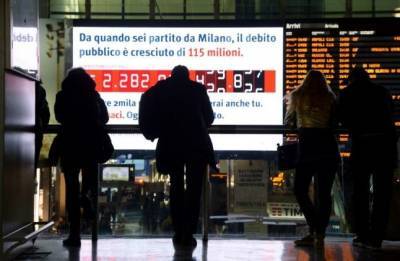 Στα ύψη το δημόσιο χρέος της Ιταλίας-Οι λόγοι «εκτόξευσής» του