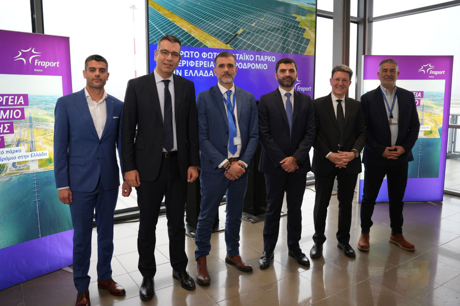 Fraport Greece: Το «πράσινο» πλάνο για τα 14 αεροδρόμια – Το πρώτο βήμα στο Αεροδρόμιο Μακεδονία