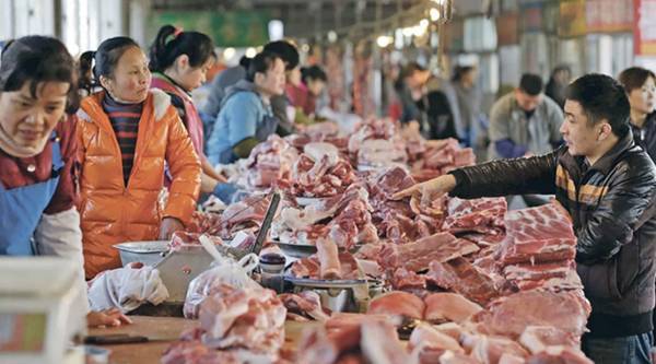 Κινεζική αγορά κρέατος: Στα ύψη το χοιρινό-Πτώση για τα πουλερικά