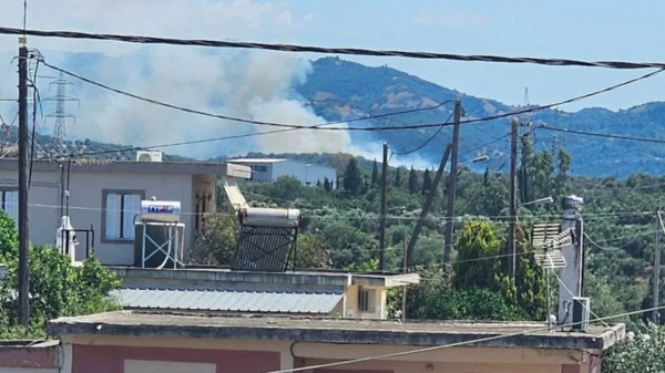 Σε εξέλιξη πυρκαγιά στην Αχαΐα - 48 πυροσβέστες επιχειρούν στο σημείο