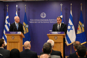 Συνάντηση Παναγιωτόπουλου με τον Ισραηλινό υπουργό Άμυνας- Τι συζητήθηκε